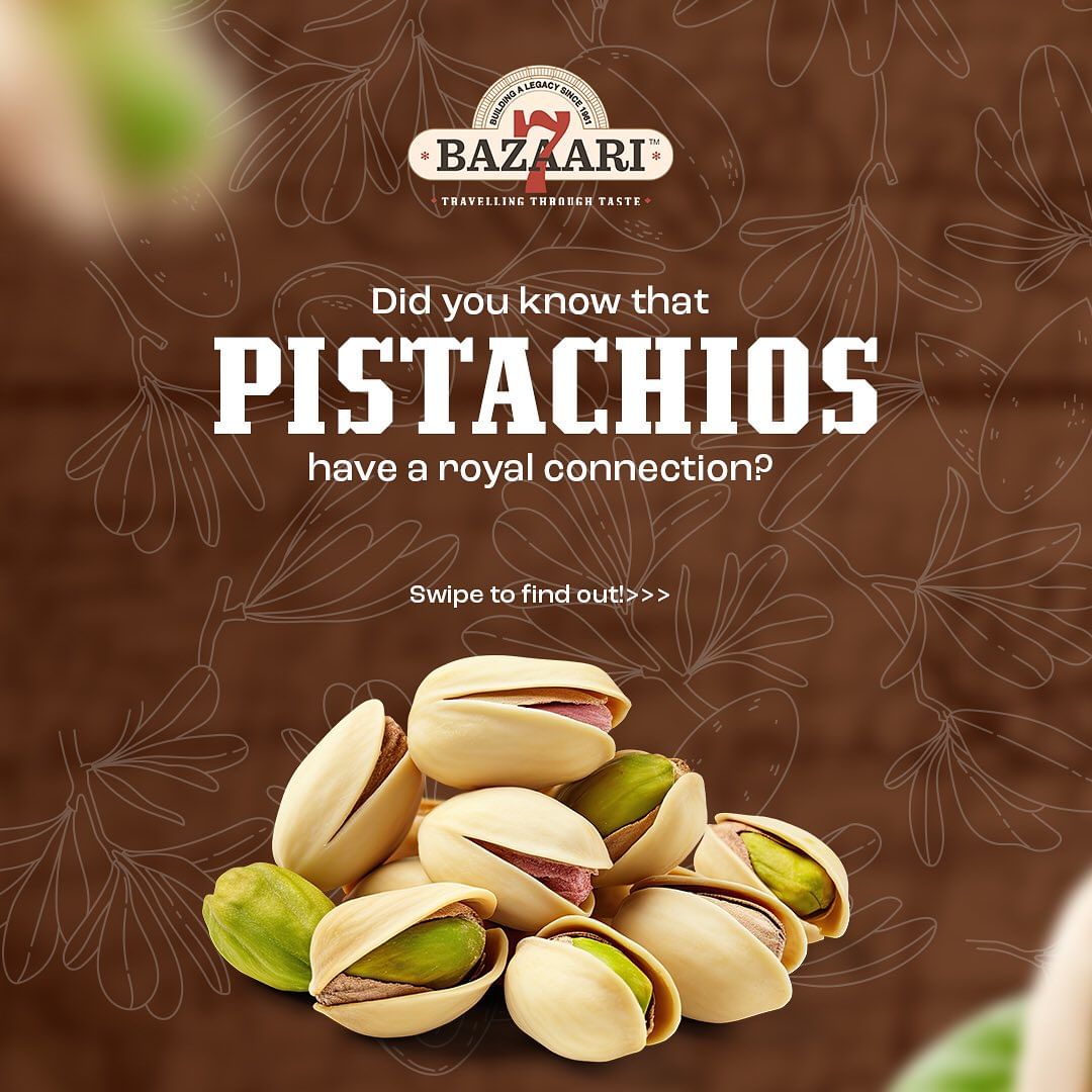 Dive into the history of pistachios with 7 Bazaari!