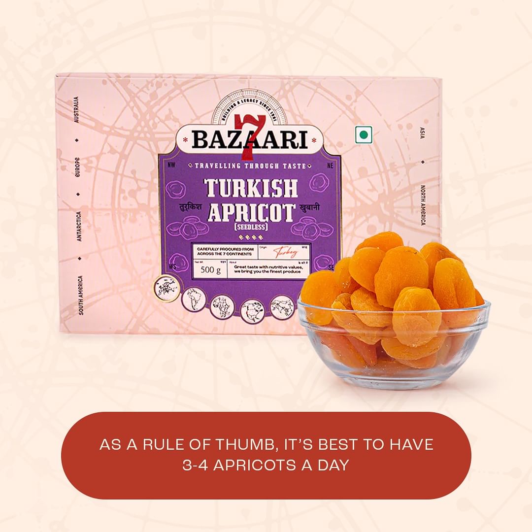 Explore the amazing health benefits that apricots have to offer with 7 Bazaari!