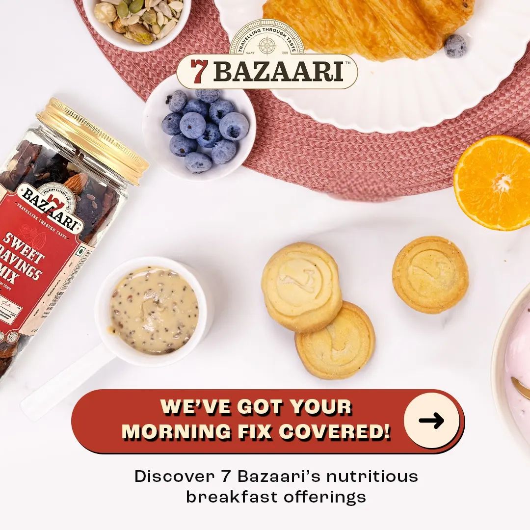 Energize Your Day: Nutrient-Rich Snacks and Superfood Blends by 7 Bazaari