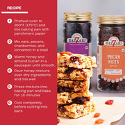 Quick & Wholesome: Pecan Granola Bars with a Buttery, Irresistible Flavor!