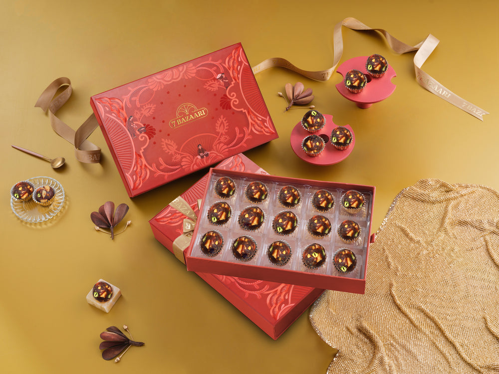 Date & nut Ladoo Box