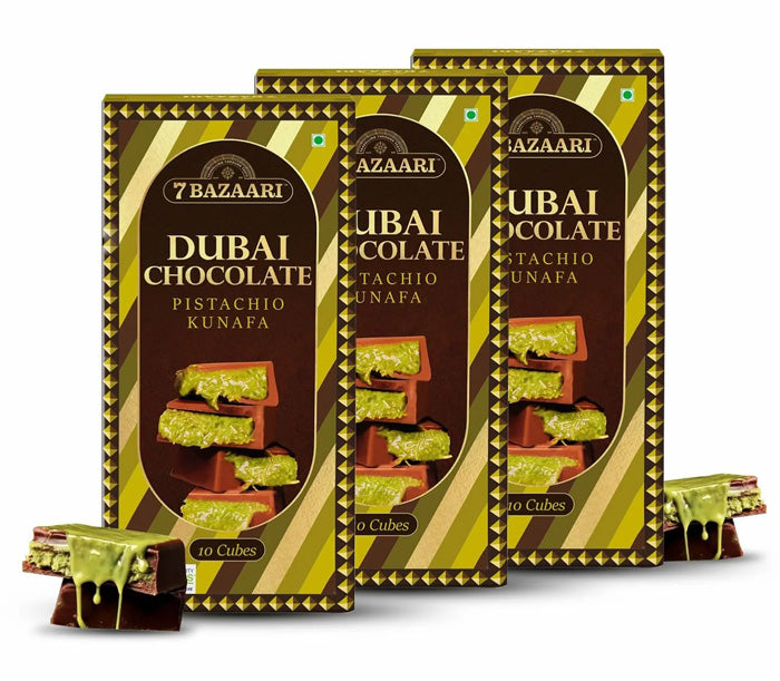 Viral Dubai chocolate pistachio kunafa 100g 10pcs