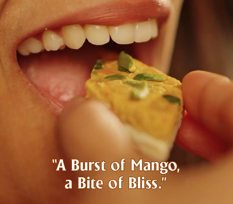 Mango Kaju Katli Crumble (Box Of 16)