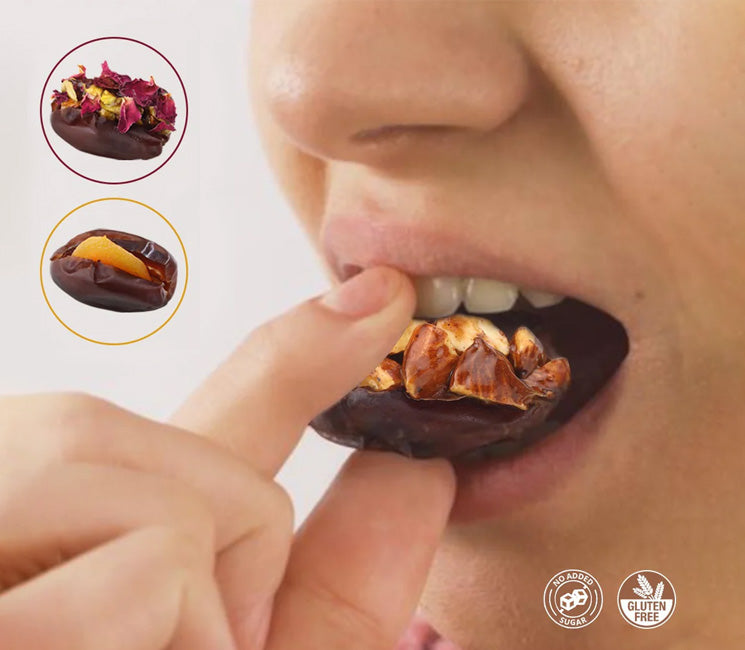 Assorted Stuffed Dates - 6 Pcs (Pack of 2)