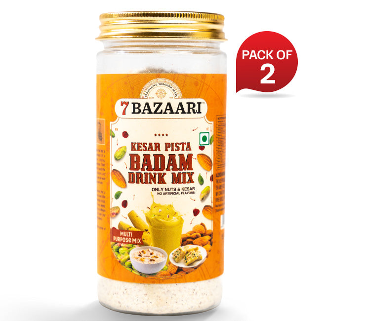 KESAR PISTA BADAM DRINK MIX Pack of 2