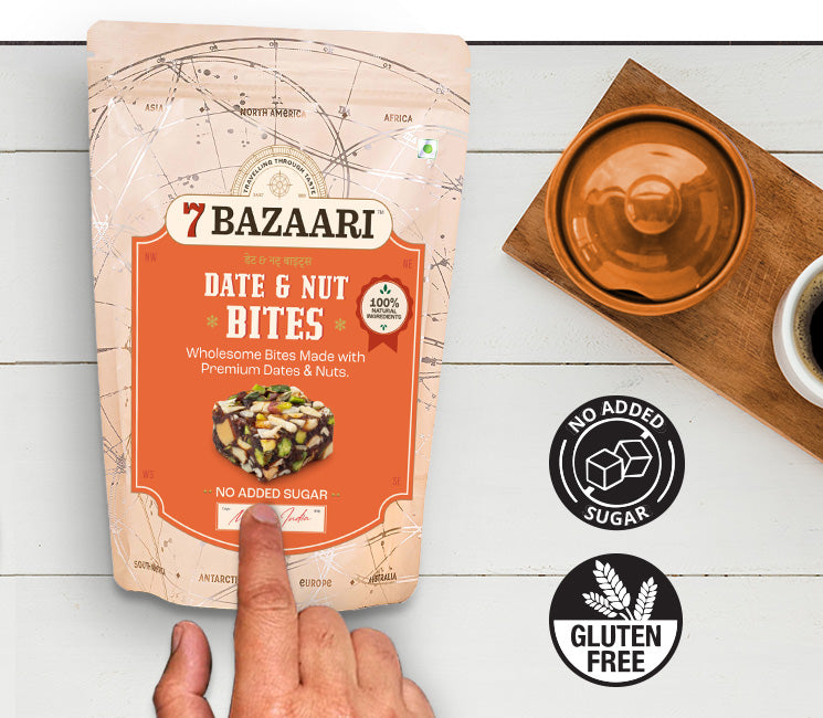Date & nut Bite pack of 2 10pcs