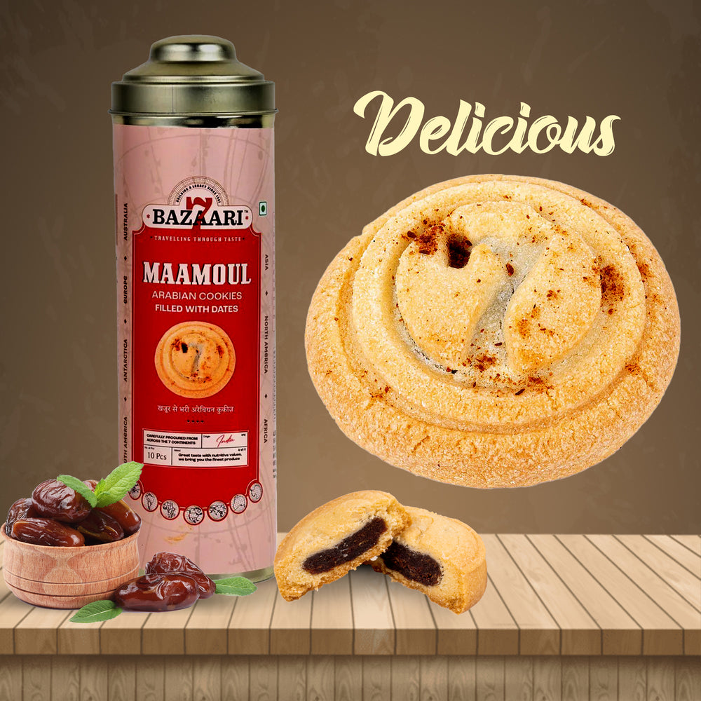 Maamoul with Dates & Cinnamon pack of 10pc