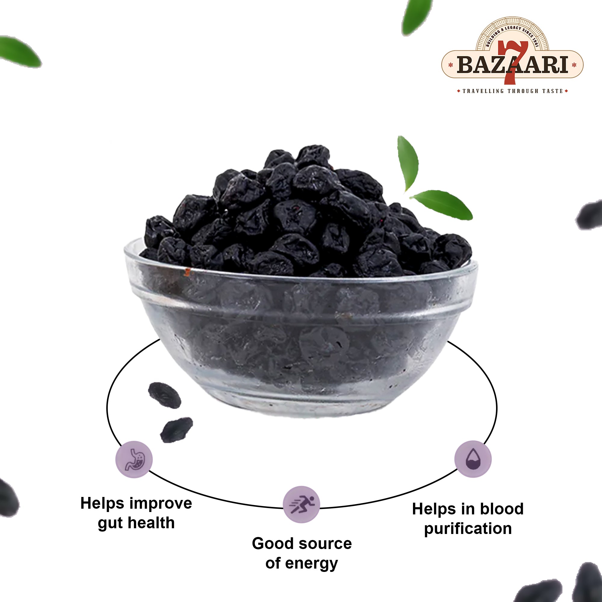 Afghan Black Raisins Seedless XL 250g