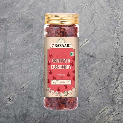 Chatpata Cranberry 180g - Premium Spicy & Tangy Dried Cranberries