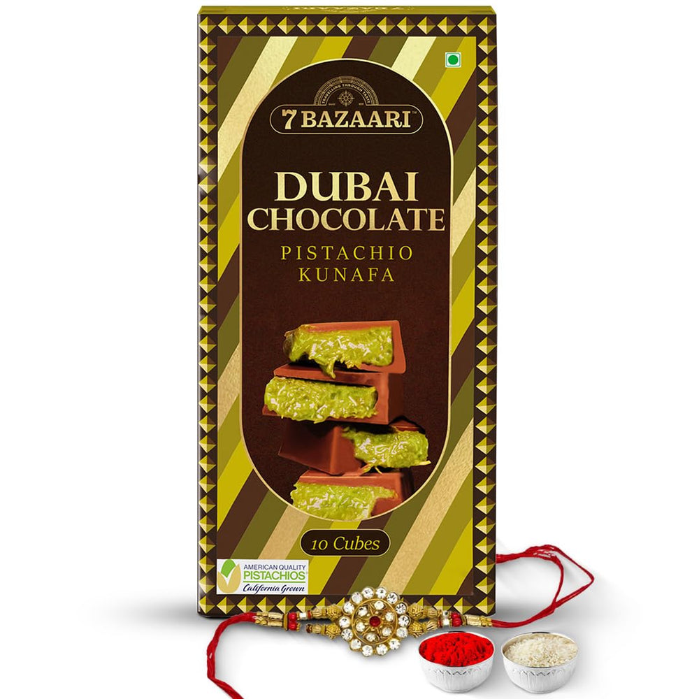 Rakhi special Dubai Chocolate With Rakhi