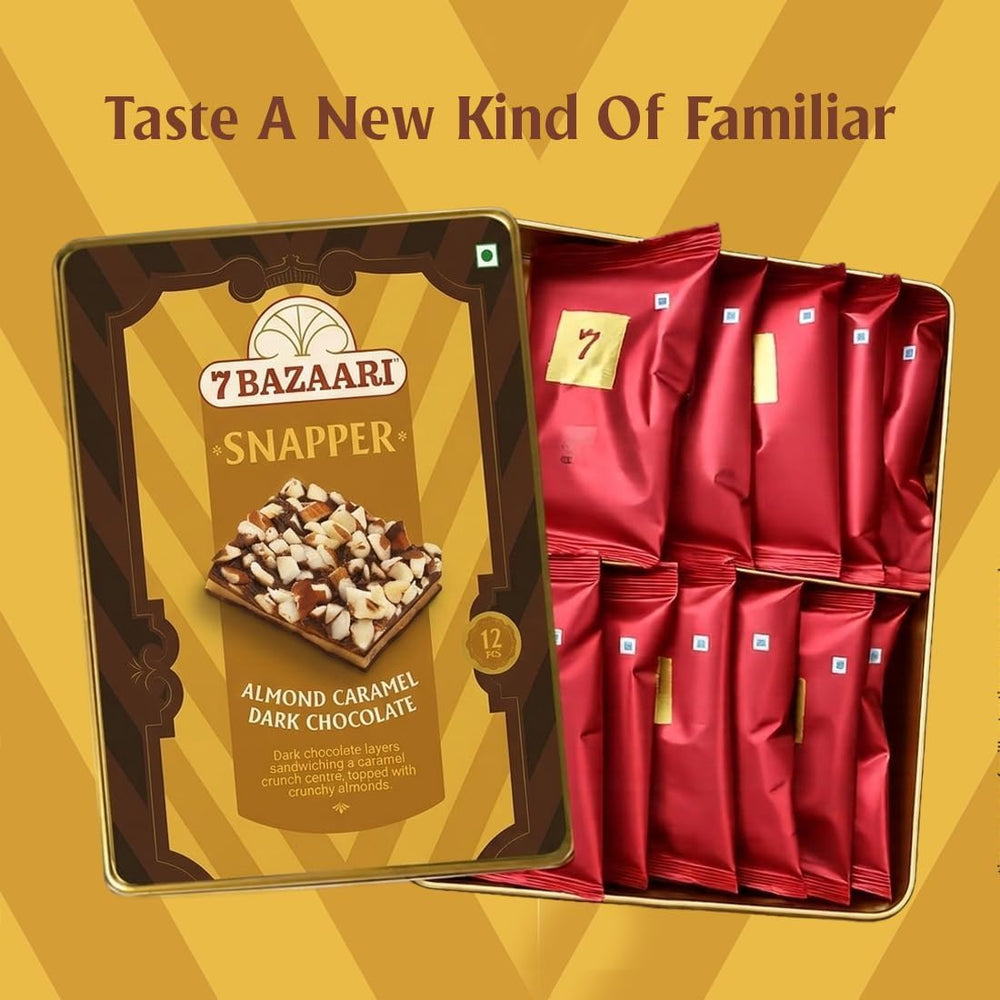 Rakhi Special Almond Chocolate Snapper 180g With Rakhi