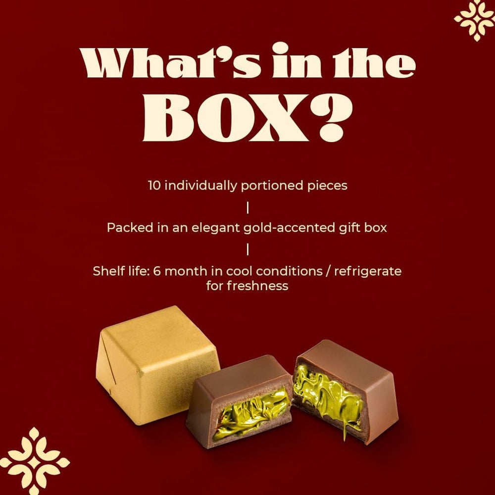 Viral Dubai chocolate pistachio kunafa 100g 10pcs