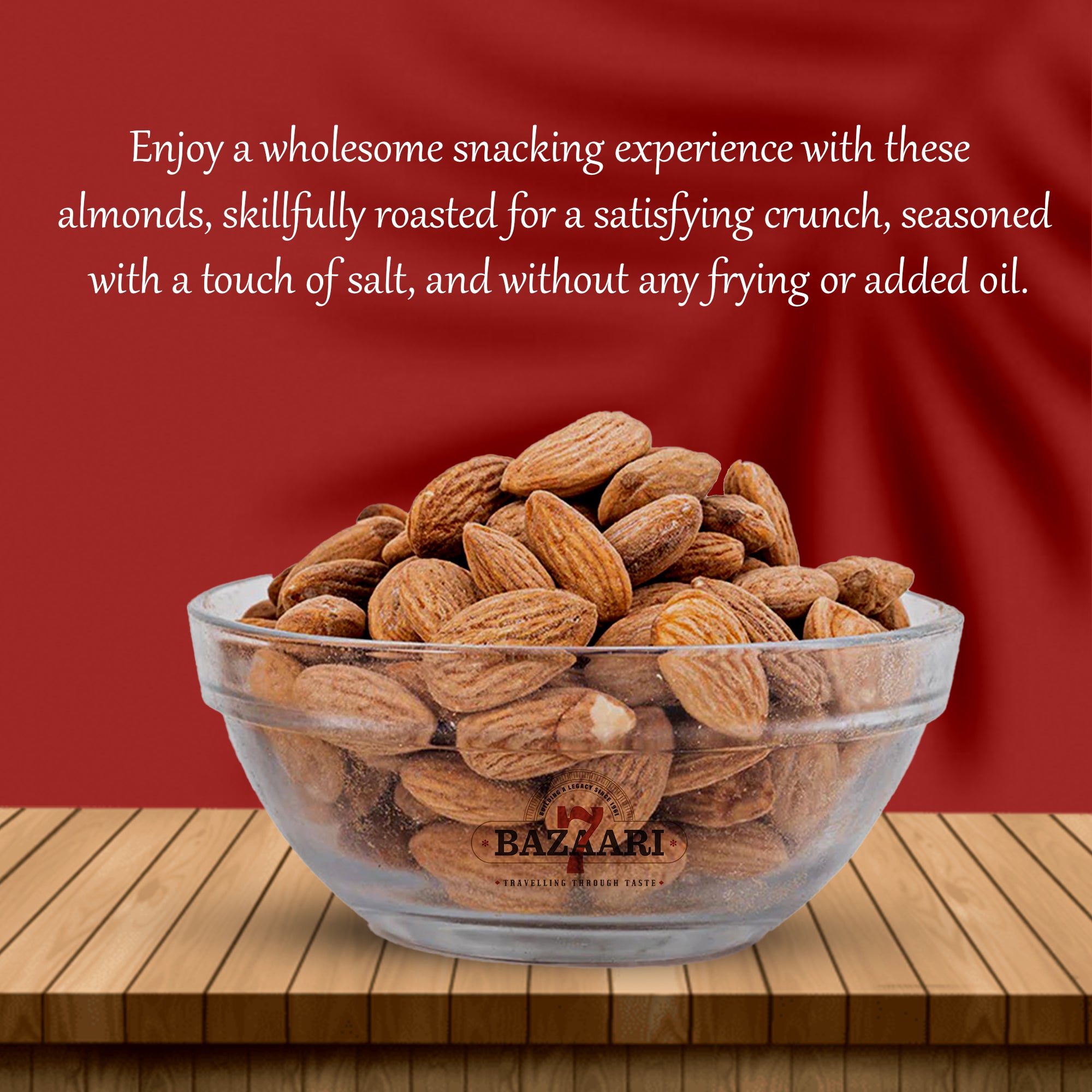 Roasted Almond Lightly Salted 200g