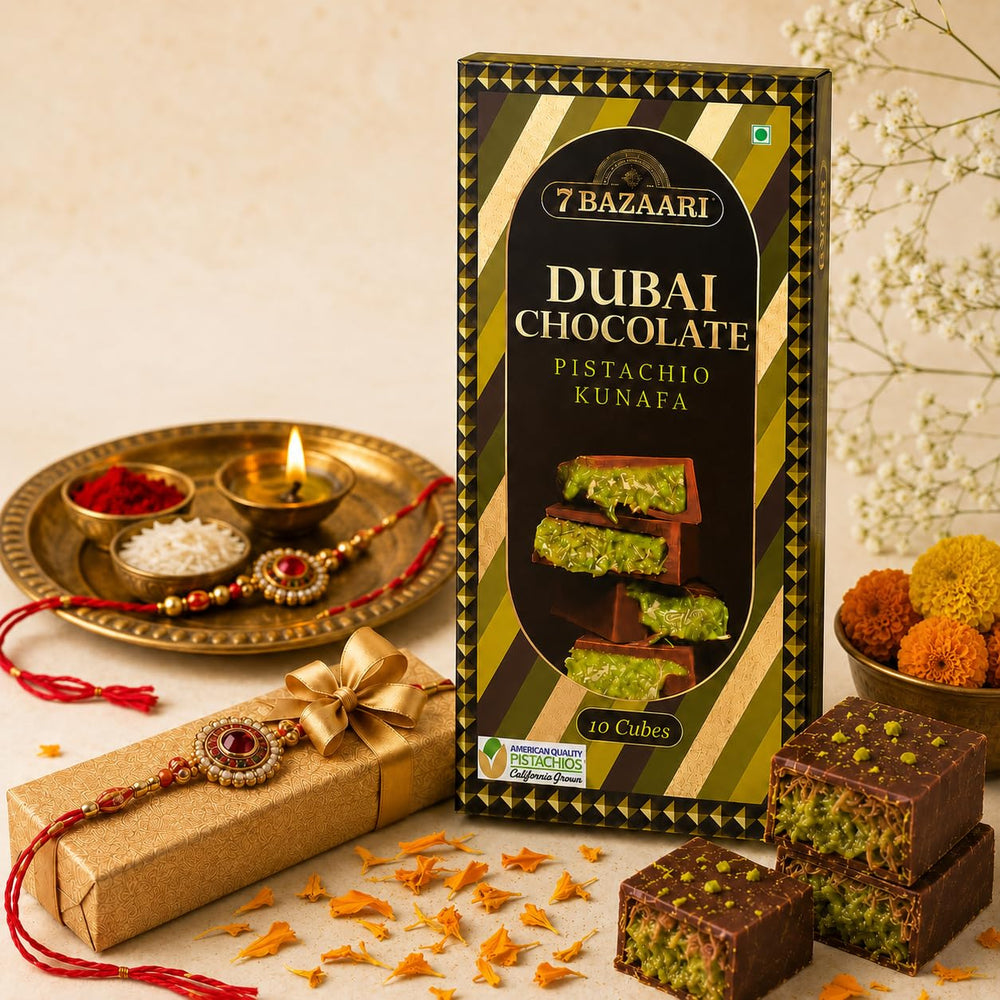Rakhi special Dubai Chocolate With Rakhi