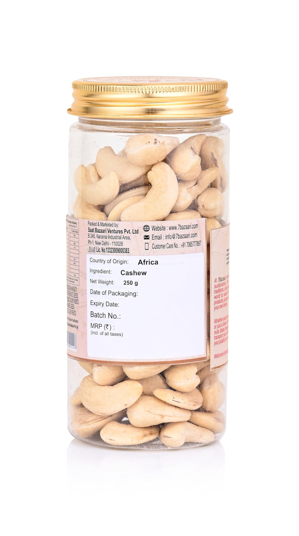 Cashew XL 250g