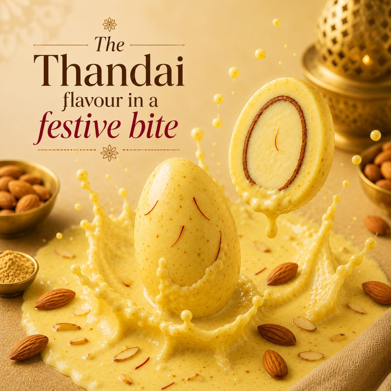Nutopo Chocolate Almond kesar Thandai pack of 2