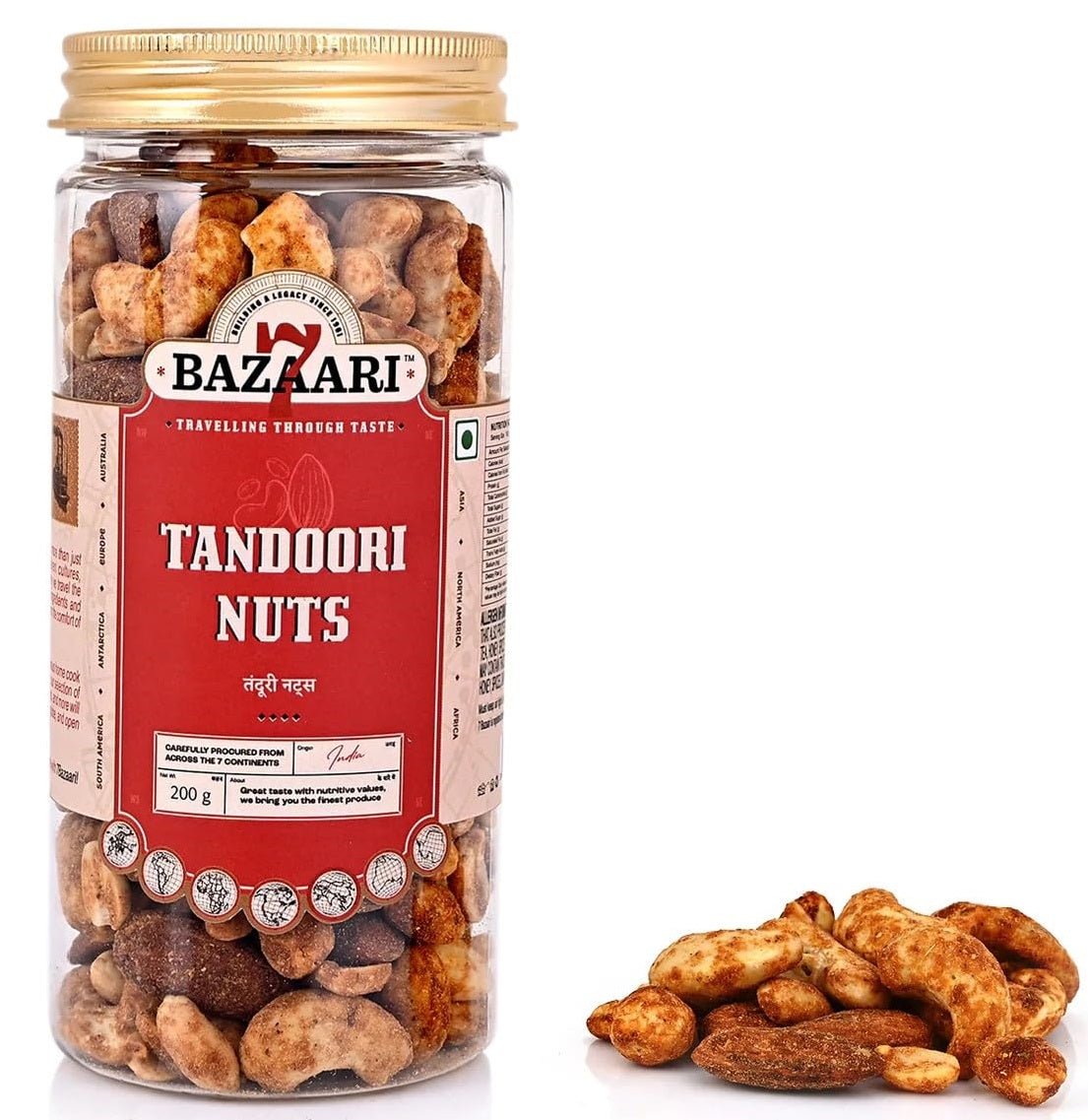 Tandoori Nuts 175G