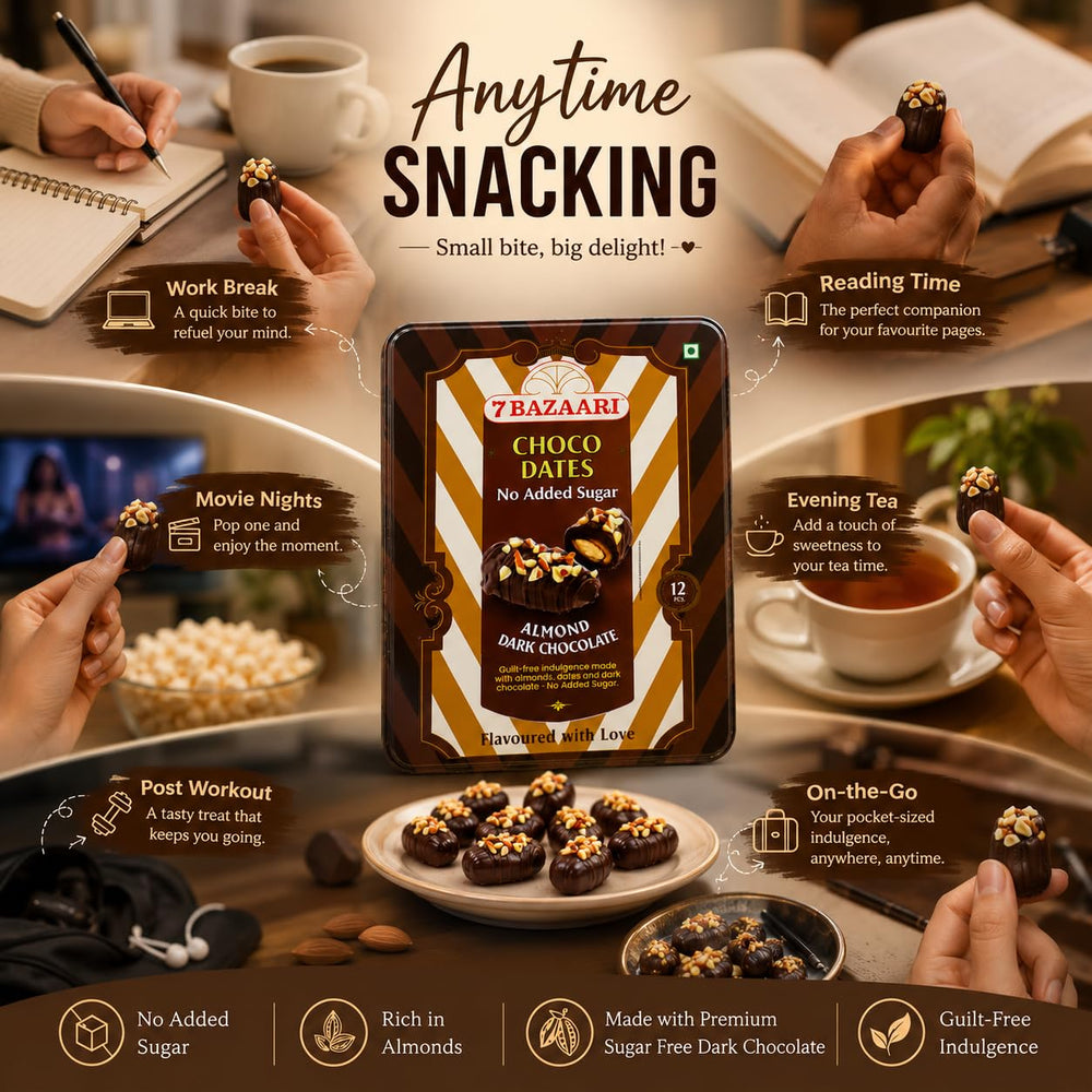 No Added Sugar Dark Chocolate Date