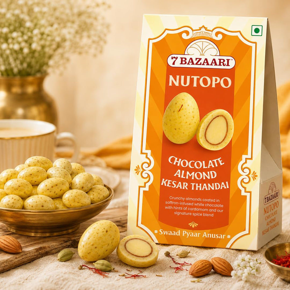 Nutopo Chocolate Almond kesar Thandai pack of 2