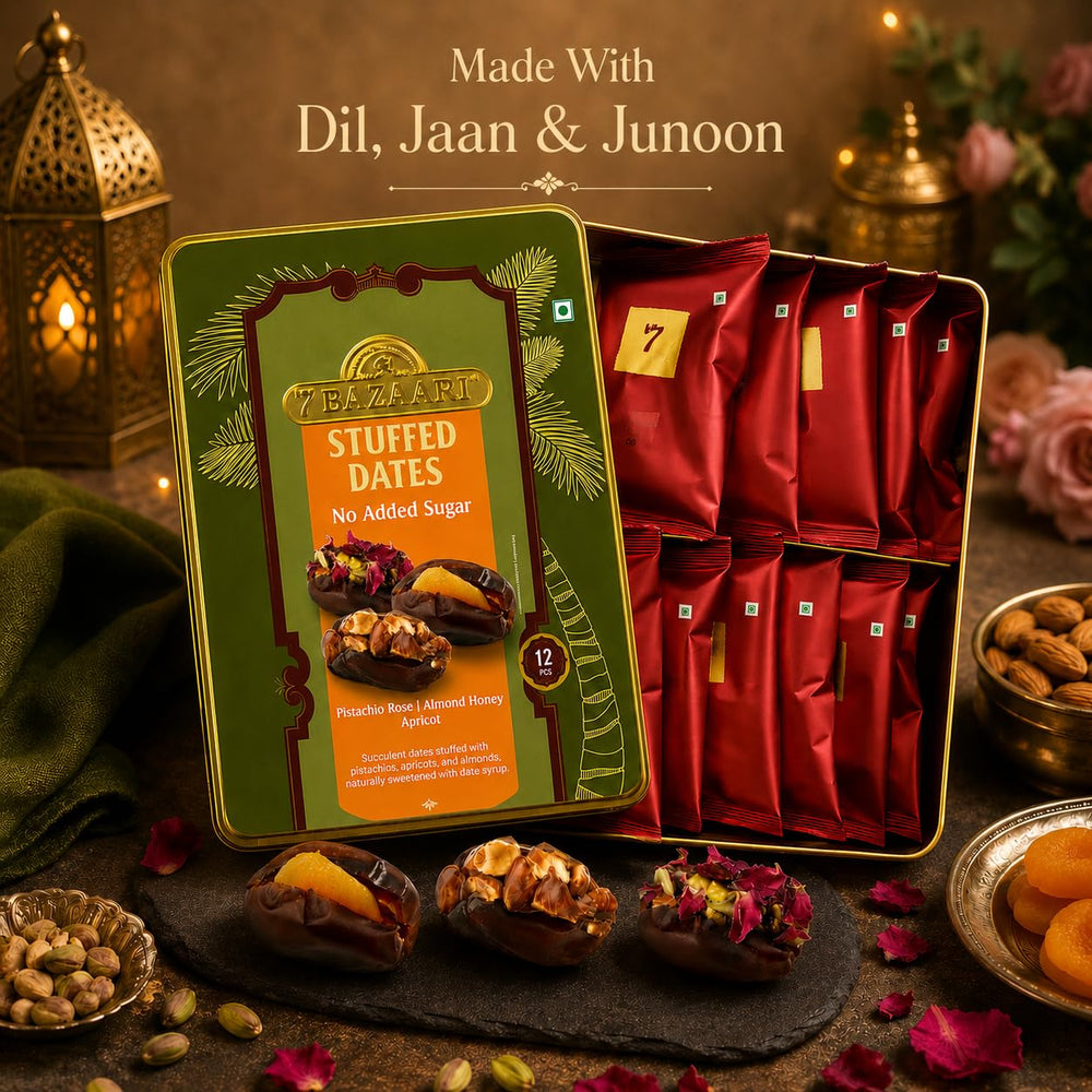 Stuffed Date Tin pack of 12pcs