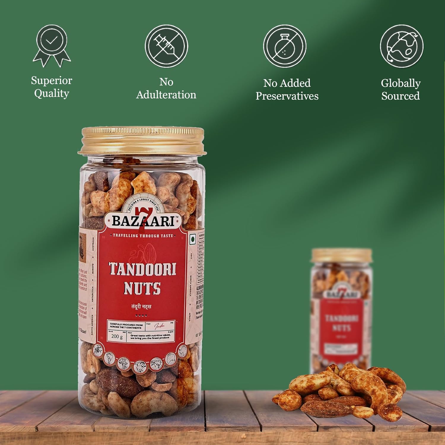 Tandoori Nuts 175G