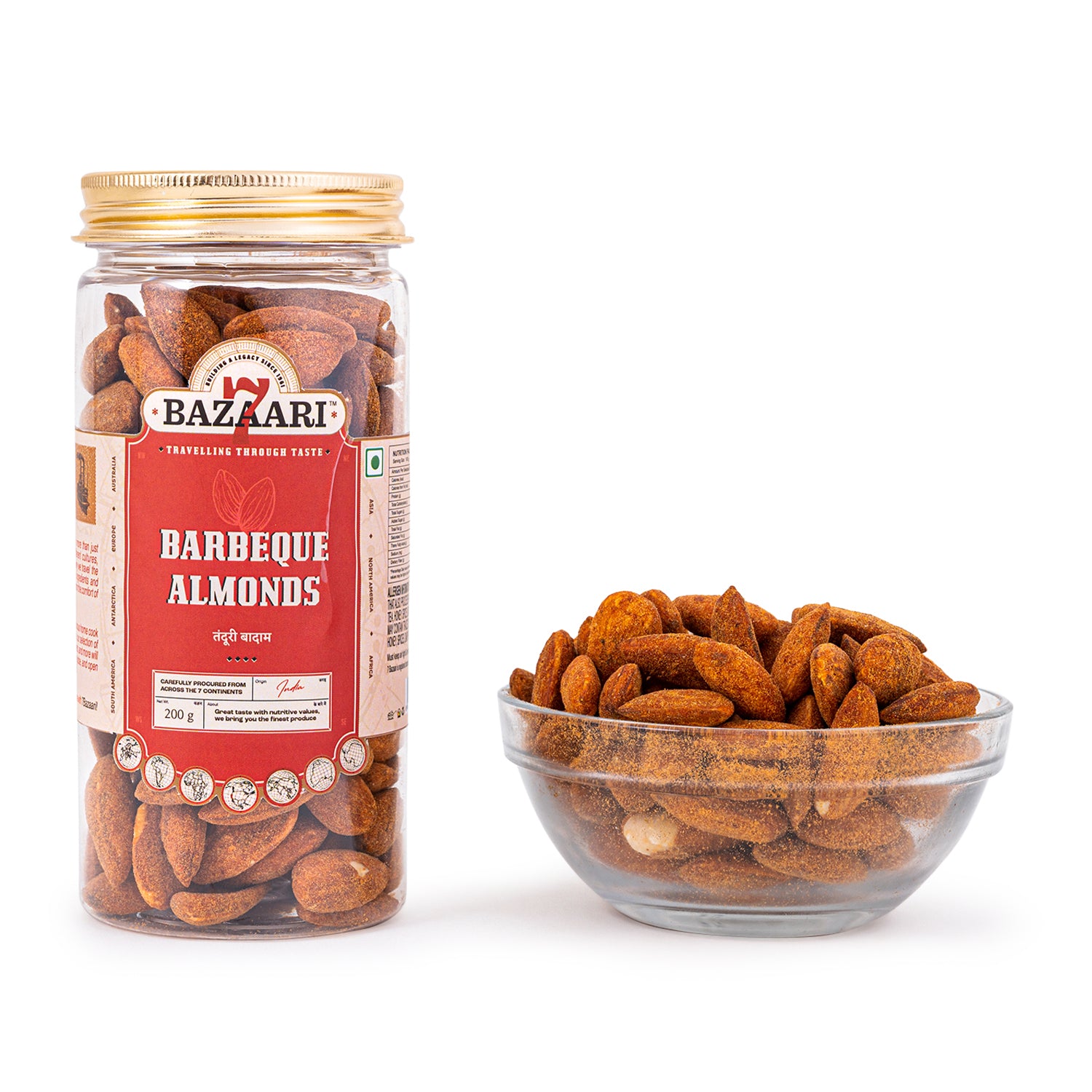 Barbeque Almond  200g