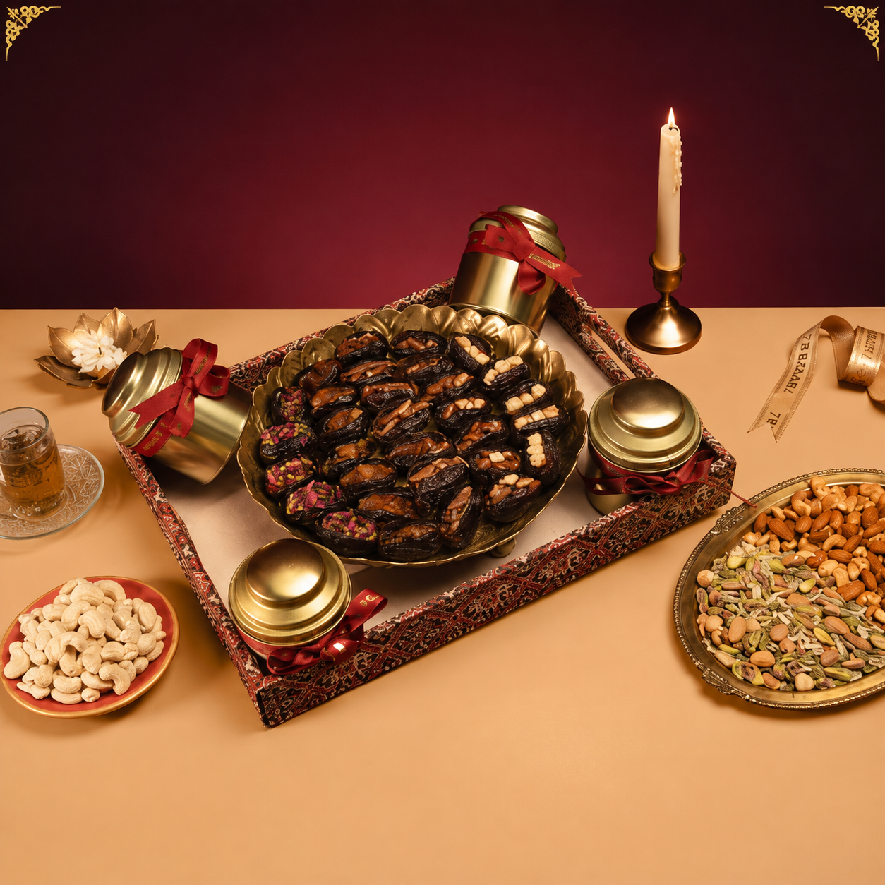 Patan Patola tray