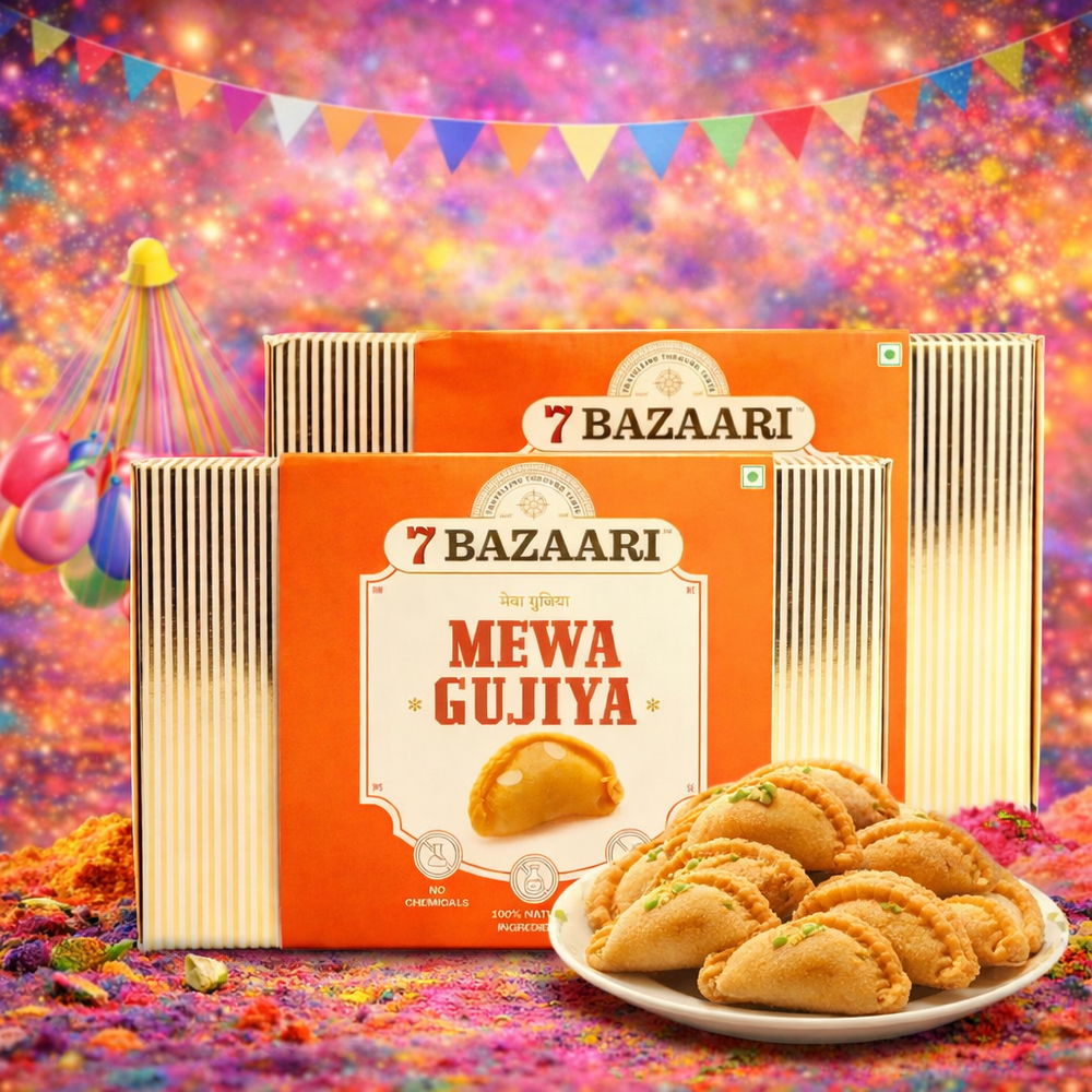 Mewa Gujiya Pack of 2 (each box contains 6 pieces)