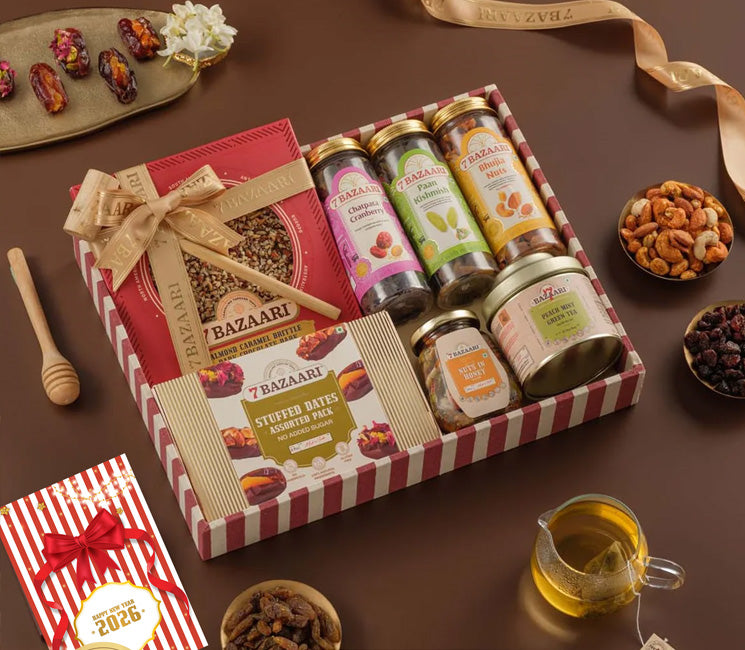 The Best of 7B Tray Hamper With Christmas Card