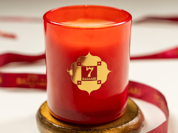 7 Bazaari signature scented candle