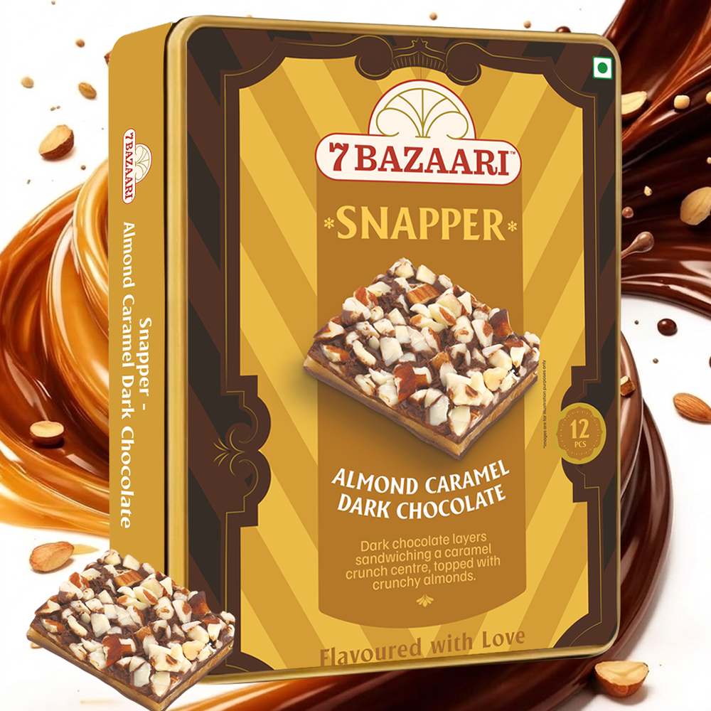Almond Chocolate Snapper 180g | 12pcs