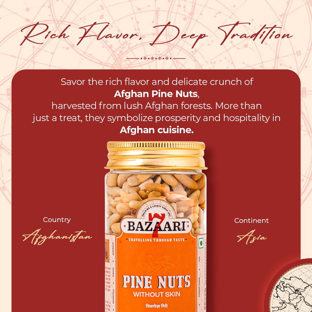 Afghan Pine Nuts without Skin 150g