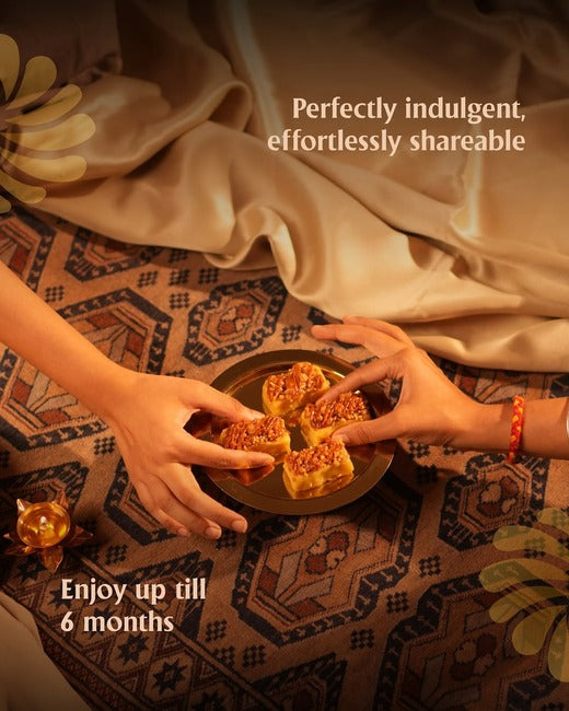 Caramel Crunch Mysore Pak Box of 12pcs