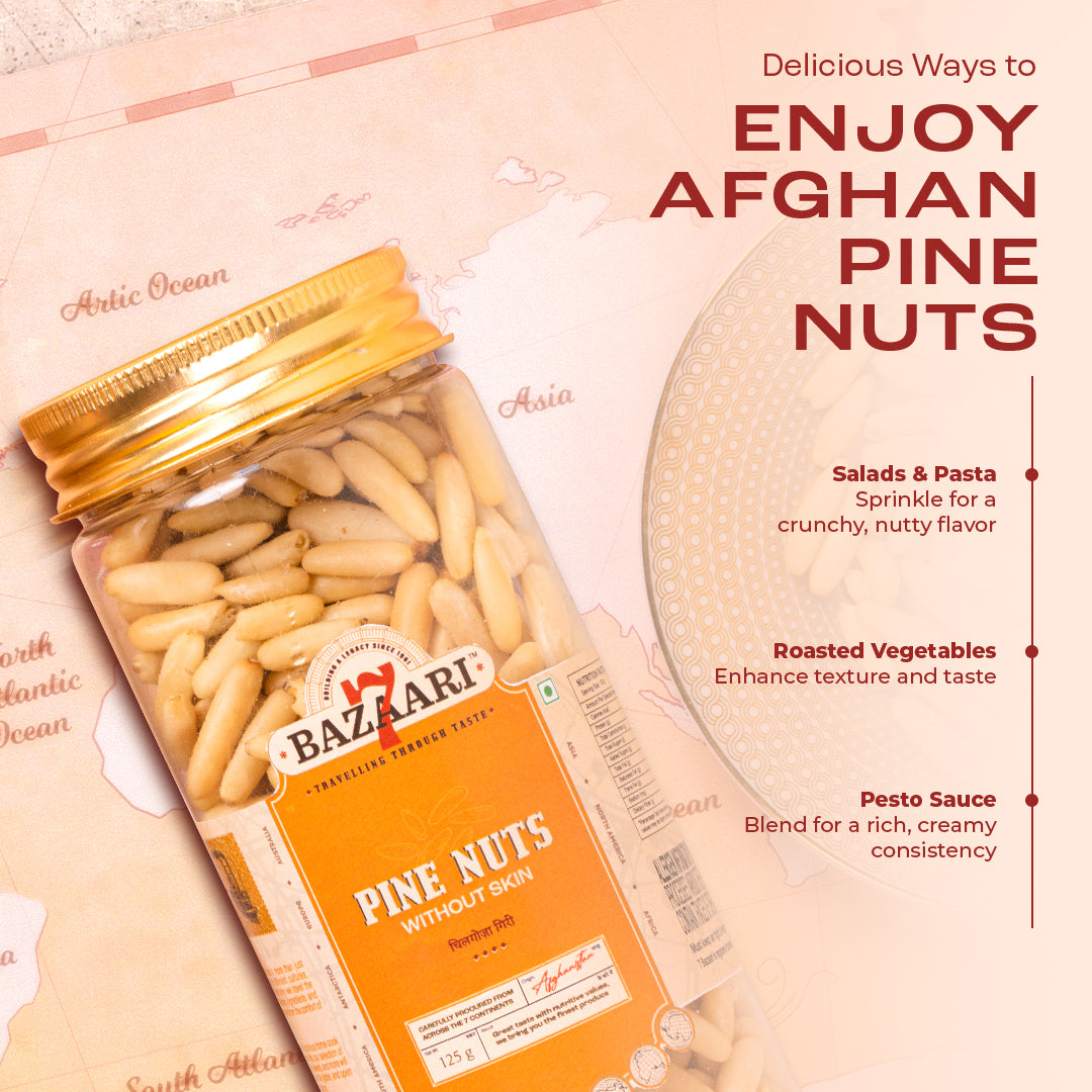 Afghan Pine Nuts without Skin 150g