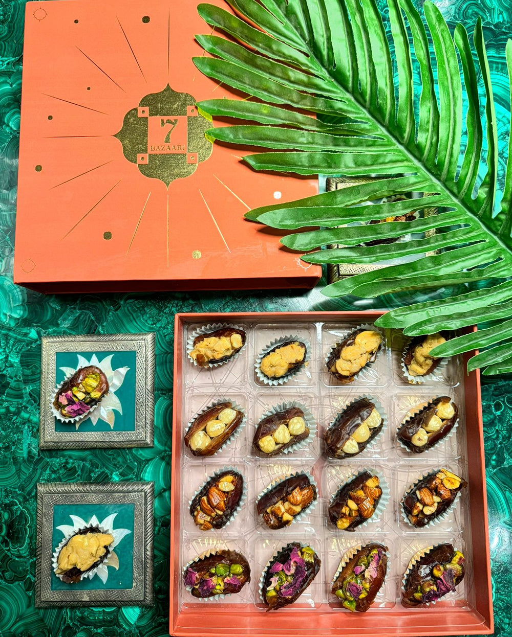 Exotic Assorted Sugar-Free Stuffed Dates Box