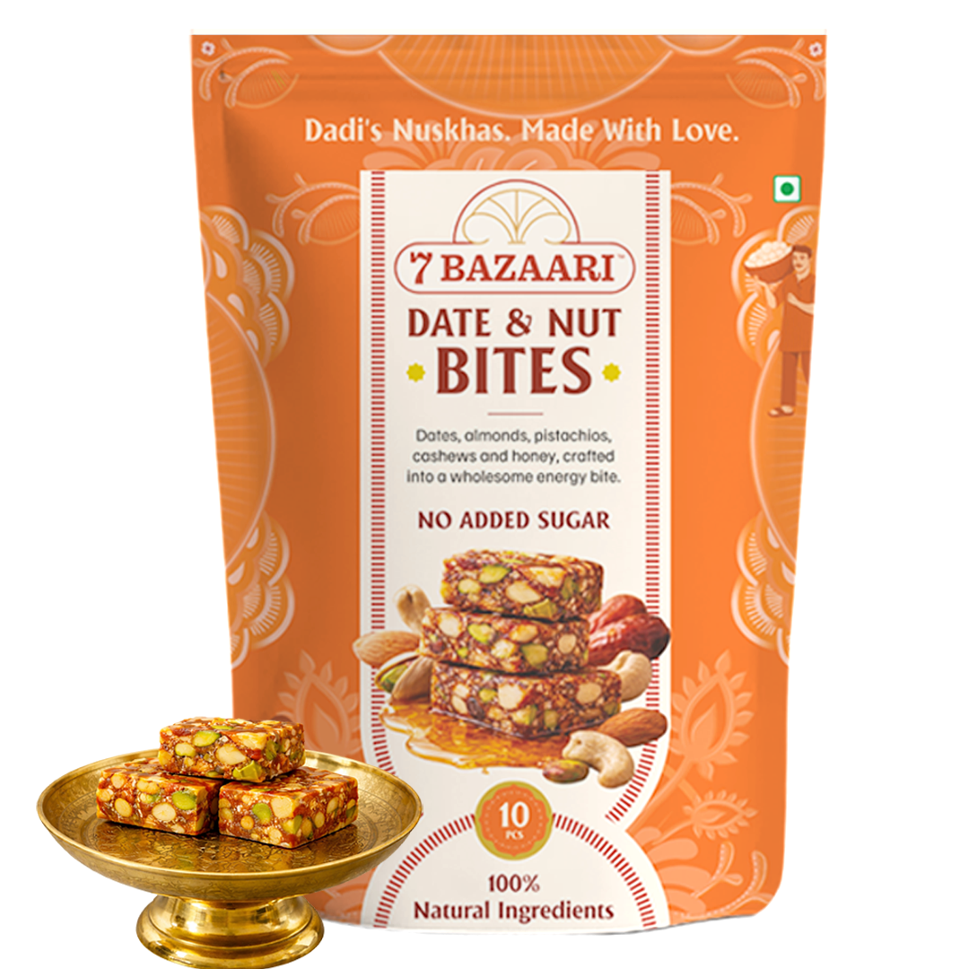 Date & nut Bite pack of 2 (10pcs Each Pack)