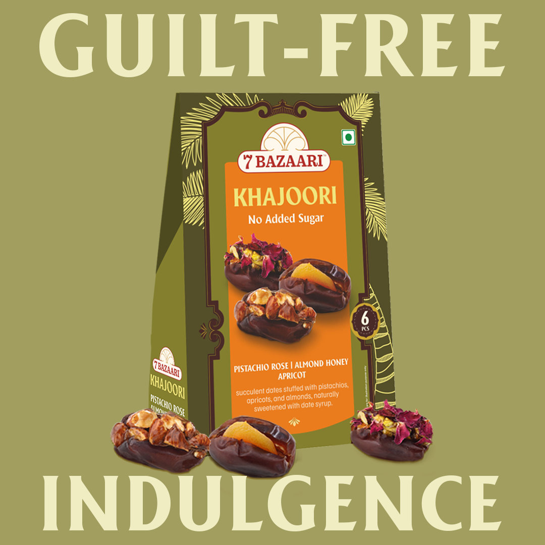 Khajoori Nuts in Dates - 6 Pcs (Pack of 2)
