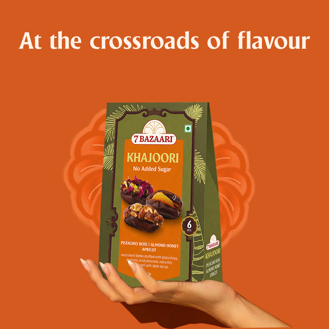 Khajoori Nuts in Dates - 6 Pcs (Pack of 2)