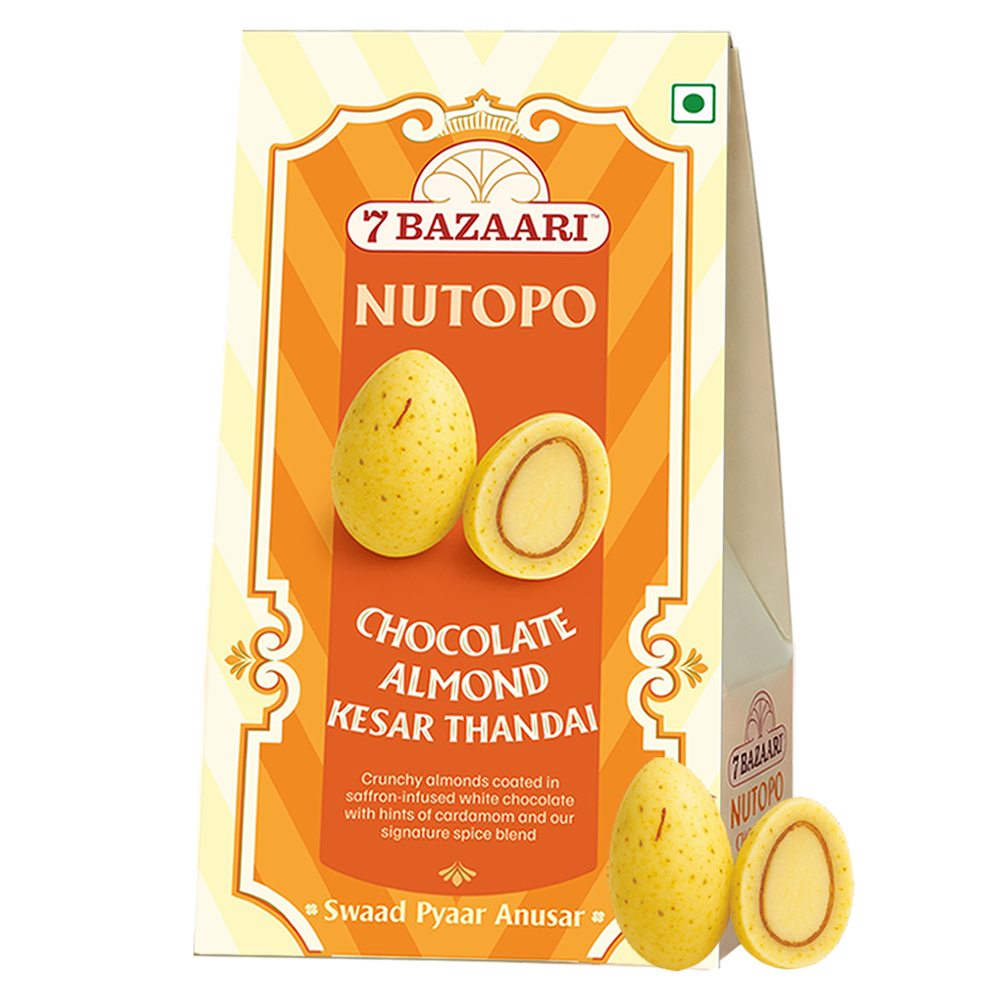 Nutopo Chocolate Almond kesar Thandai pack of 2