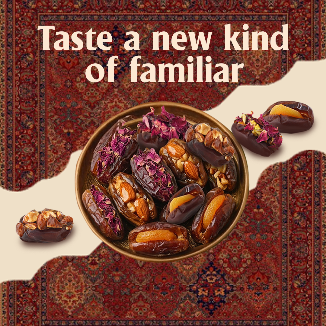 Khajoori Nuts in Dates - 6 Pcs (Pack of 2)