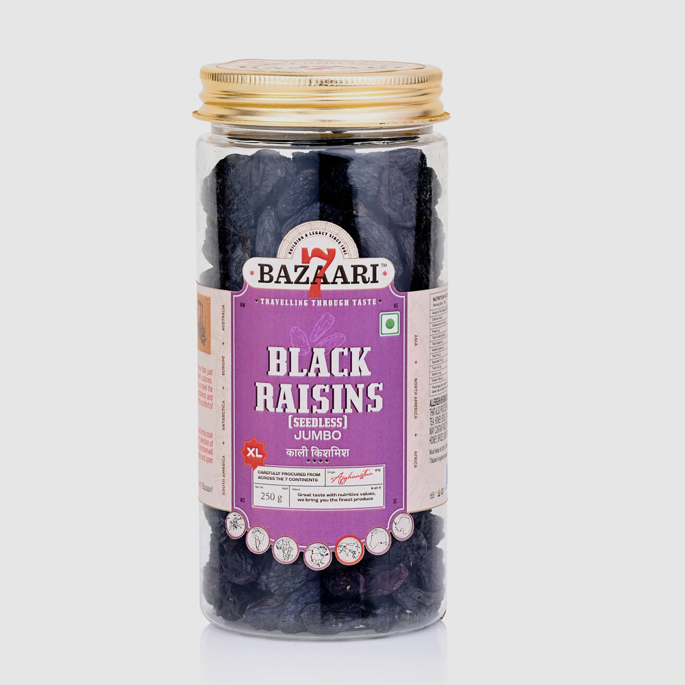 Afghan Black Raisins Seedless XL 250g