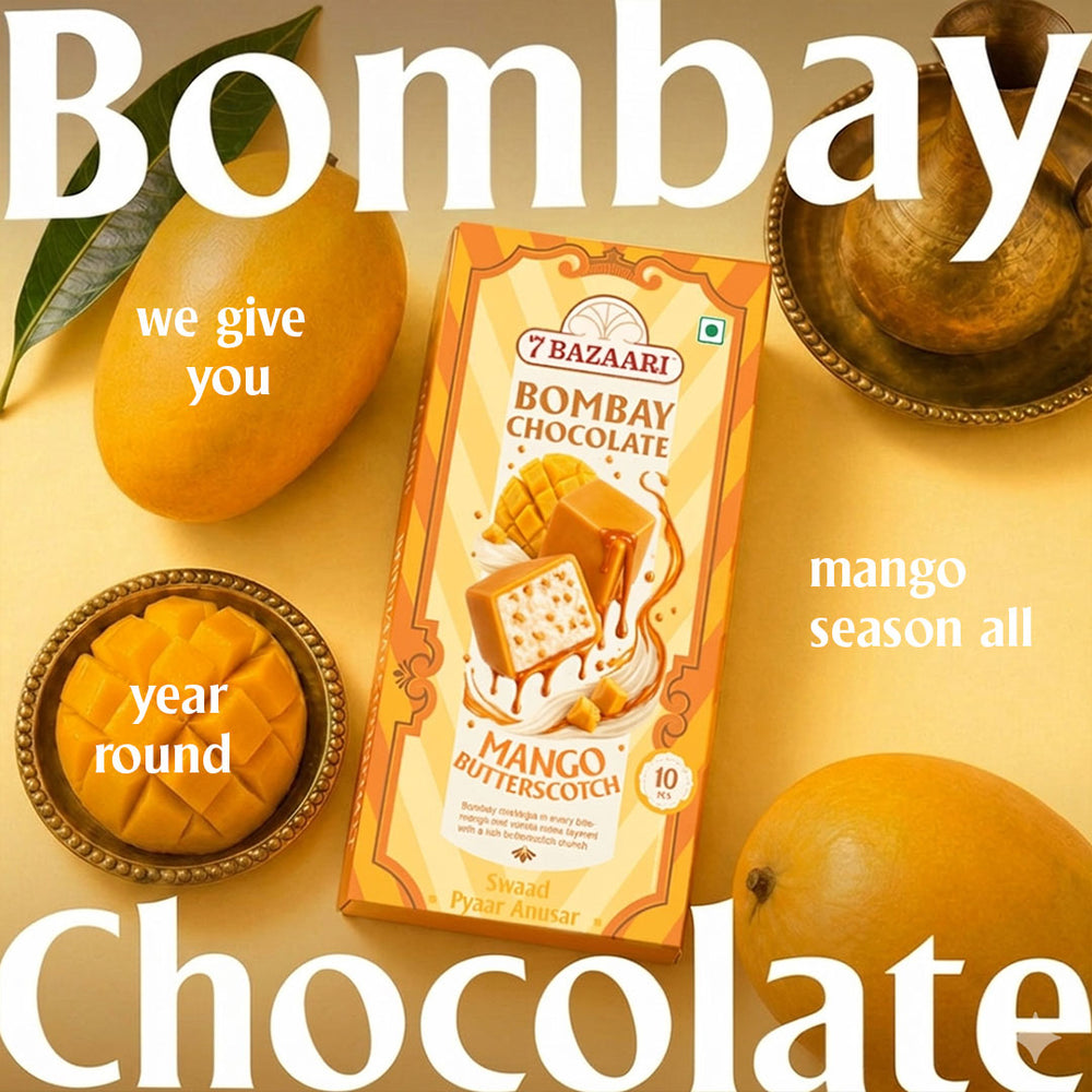 Bombay Mango Vanilla Butterscotch Chocolate 95g
