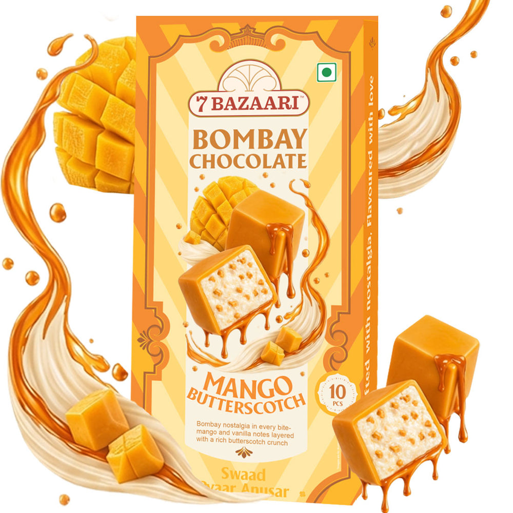 Bombay Mango Vanilla Butterscotch Chocolate 95g
