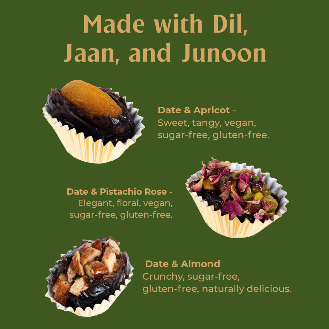 Stuffed Date Tin pack of 12pcs