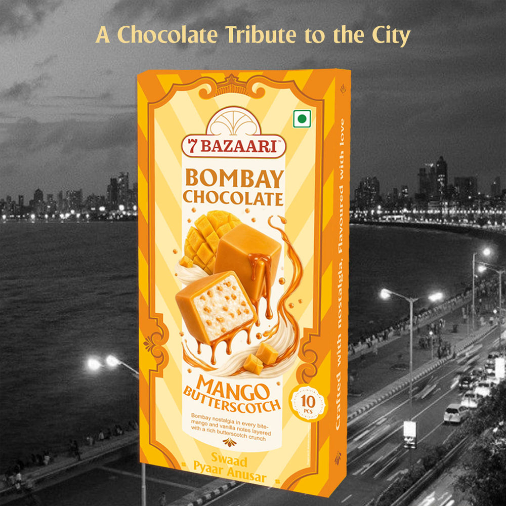 Bombay Mango Vanilla Butterscotch Chocolate 95g