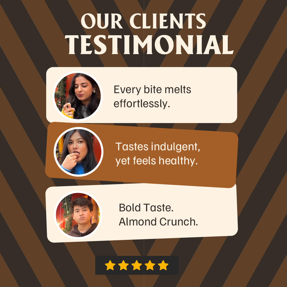 Almond Dark Choco & nut dates 10pcs each pack